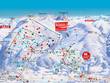 Pistenplan vom Skigebiet Wildkogel – Neukirchen/Bramberg