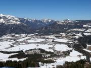 Zahlreiche Unterkünfte im Kaiserwinkl