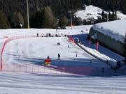 Förderband an der Mittelstation Plaghera