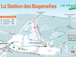 Pistenplan Les Bagenelles – Sainte-Marie-aux-Mines