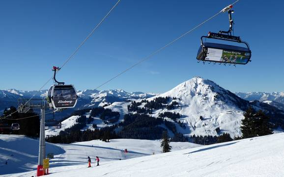 Größter Höhenunterschied im Brixental – Skigebiet SkiWelt Wilder Kaiser-Brixental