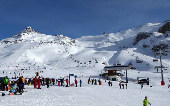 Bestes Skigebiet in der Ferienregion Engadin Samnaun Val Müstair – Testbericht Ischgl/Samnaun – Silvretta Arena