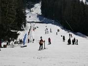 Übungsgelände mit Förderband bei Bunderishka Polyana