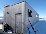 Sehr gepflegte sanitäre Anlagen an der Bergstation der Gondelbahn