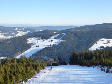 Nordosttschechien (Severovýchod): Testberichte von Skigebieten – Testbericht Pec pod Sněžkou (Petzer)