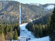 Unternbergbahn - 2er Sesselbahn fix geklemmt