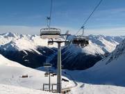 Höhenweg-Weissfluhjoch (Parsenn Rapid) - 6er Hochgeschwindigkeits-Sesselbahn (kuppelbar) mit Abdeckhauben