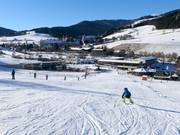 Blaue Piste am Sonnenlift