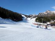 Die Talabfahrten treffen aufeinander