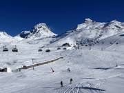 Leichte Piste am Viderböden auf der Idalp