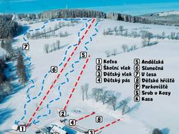 Skigebiet Annaberg – Andělská Hora