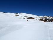 Blick vom Kinderpark bis zum Watles
