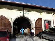 Zugang zu den Skiliften