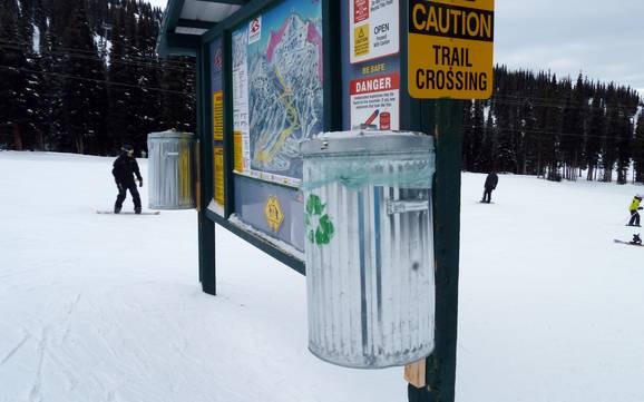 Jasper-Nationalpark: Sauberkeit der Skigebiete – Sauberkeit Marmot Basin – Jasper