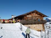 Hütte an der Sesselbahn Floralpina