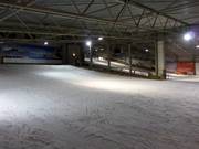 Anfängergelände im unteren Teil der Skihalle