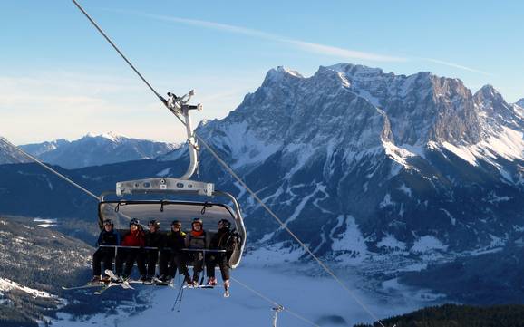 Bestes Skigebiet in der Zugspitz Arena Bayern-Tirol – Testbericht Lermoos – Grubigstein
