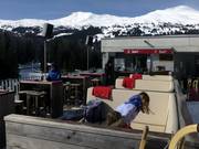 Z Bar an der Talstation der Rothornbahn