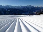 Perfekt für Anfänger ist die Piste am Mattenlift