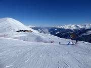 Leichte Piste vom Pfeifferköpfl zur Smaragdbahn