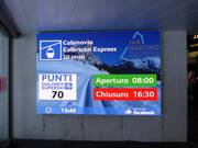 Informationen zur Öffnungszeit der Bahn