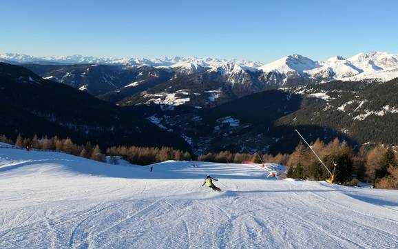 Skifahren im Sarntal