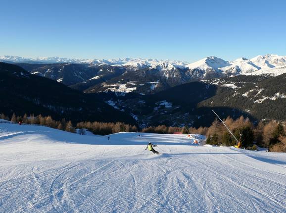 Schönebenpiste im Skigebiet Reinswald