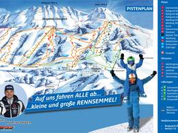 Pistenplan Oberjoch (Bad Hindelang) – Iseler