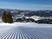Sehr gute Pistenpräparierung in Hochkössen