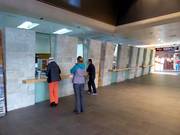 Sehr gepflegter Kassenbereich bei der Silvrettabahn