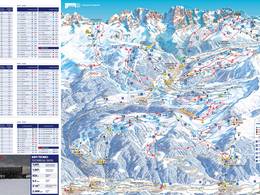 Pistenplan Madonna di Campiglio/Pinzolo/Folgàrida/Marilleva