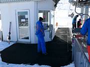 Aufmerksames Personal