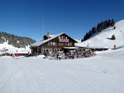Hotel du Lac mitten im Skigebiet auf 1800 m