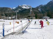 Tipp für die Kleinen  - Skischulgelände im Jennerkids Kinderland 