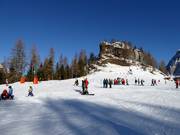 Übungspiste Campetto am Crep di Pecol