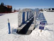 Rullebånd Skeikampen F - Förderband/Zauberteppich mit Überdachung