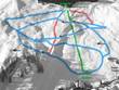 Pistenplan vom Skigebiet Tenna