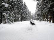 Die Hunau-Loipe hat mehrere Varianten
