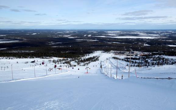 Größter Höhenunterschied in Ostfinnland – Skigebiet Ylläs
