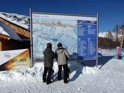 Große Informationstafel bei Le Buse