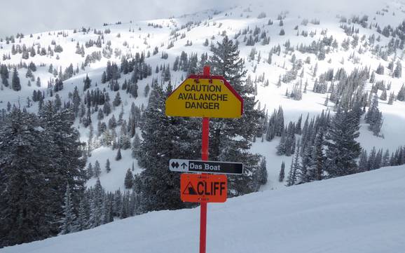 Skigebiete für Könner und Freeriding Teton Range – Könner, Freerider Grand Targhee
