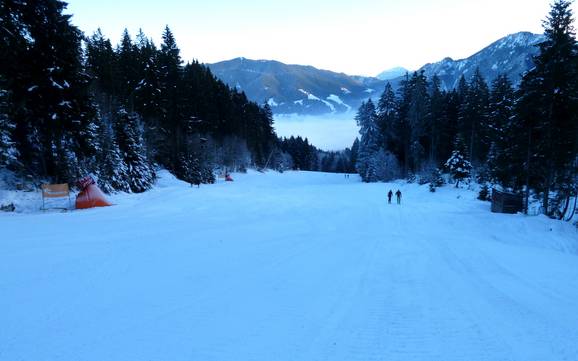Bestes Skigebiet in der Urlaubsregion Ammergauer Alpen – Testbericht Kolbensattel – Oberammergau