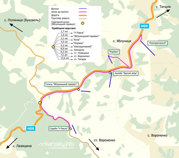 Yablunytsia Pass (Яблуницький перевал)
