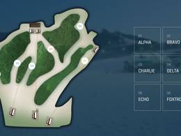 Pistenplan Alpensia (PyeongChang's Winter Olympic Park)