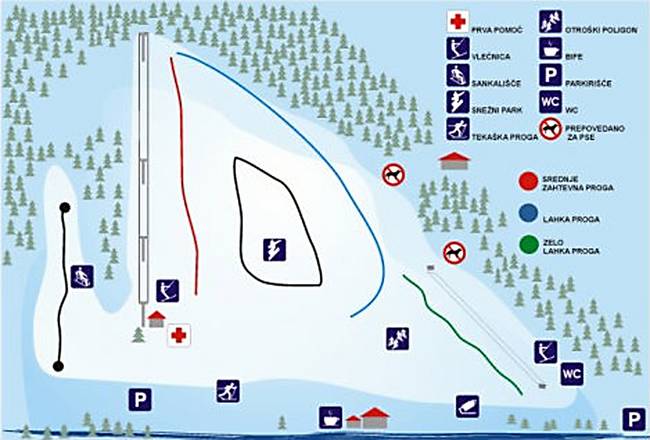 Smučišče Kotlje Smučišče Kotlje
