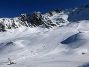 Breite Piste am Schlepplift Nörderjoch 1