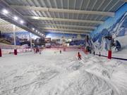 Blick auf die Hauptpiste im unteren Teil