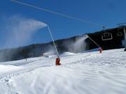 Lanzenbeschneiung zur Talstation Rifenal