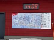 Pistenplan an der Talstation