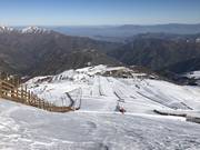 Blick über das Skigebiet El Colorado